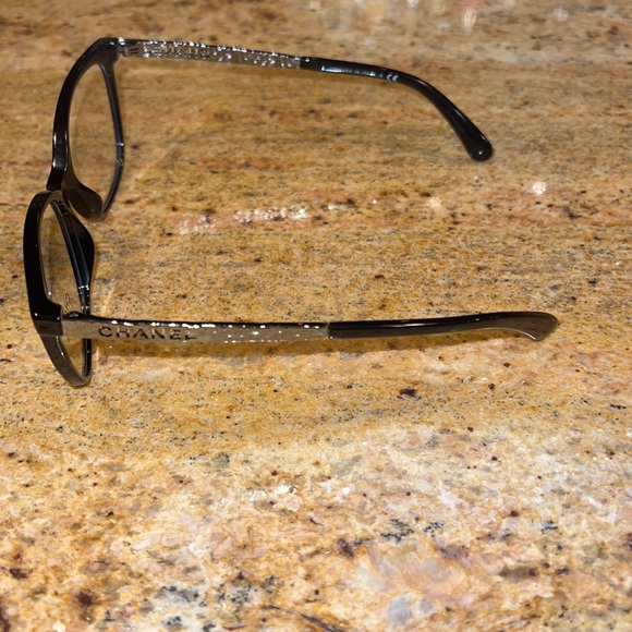 Chanel 3410 c.501 54-17-140 made in Italy authentic eyewear eyeglasses - Picture 3 of 7